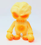 Secret Base x Super7 GID Orange FrankenBrain Sofubi Figure
