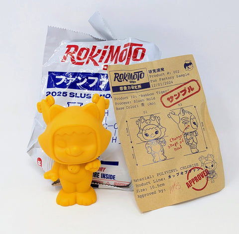 Rokimoto Designer Con DCon 2025 Bamboo Tiger Girl Slush Mold Blind Bag Figure