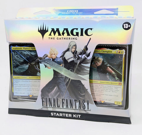 Magic: The Gathering Final Fantasy Starter Deck Kit Factory Sealed M redrum comics Magic: The Gathering Final Fantasy Starter Deck Kit Factory Sealed M redrum comics