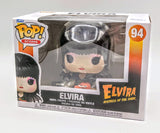 Funko Pop! Icons Elvira Mistress of the Dark Elvira with Pumpkin #94 W/Protector