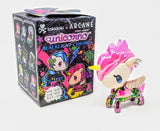 tokidoki x ARCANE Blacklight Chrome Unicorno VI Open Blind Box Figure