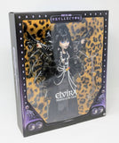 Monster High Doll Elvira Mistress of The Dark Collectible in Black Faux Leather