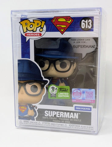 Funko Pop Superman ECCC 2026 Con Sticker Exclusive LE 1500 with + Protector