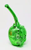 Pushead Sour Chrome Green Gold Bronze Medicom Sofubi Set with Header Cards