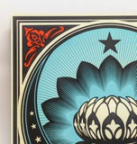 Obey Records SHEPARD FAIREY 12" x 12" A/P 'Transition' Color Signed Art Print