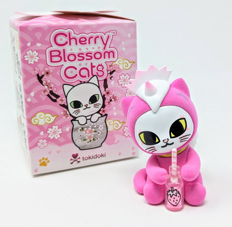 Tokidoki Cherry Blossom Cats Pawsplay Kitty Open 3" Blind Box Figure