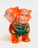 Shirahama Toy Persimmon Orange Kumon with Mini Kaiju Sofubi Soft Vinyl Toy