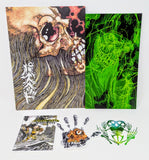Pushead SIGNED Optic Blister V2 Large 8.5"x12" Art Book Hyperstoic Japan 2024