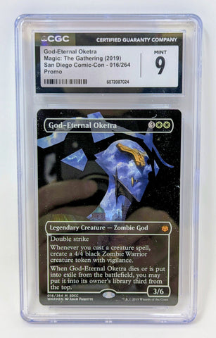 Magic The Gathering MTG God-Eternal Oketra SDCC Promo #016 CGC 9 MInt