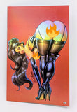 KatFight #1 Hot Stepper Linsner Cry for Dawn Homage Foil PC 4/10 Naughty Variant