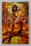 M House Melinda Young The Great Fire Firefighter Naughty Variant NM