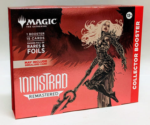 mtg innistrad remastered collector booster box MTG Magic: The Gathering Innistrad Remastered Collector Omega Booster – redrum comics
