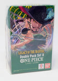 One Piece TCG Double Pack Set Legacy of the Master DP-08 New Sealed English
