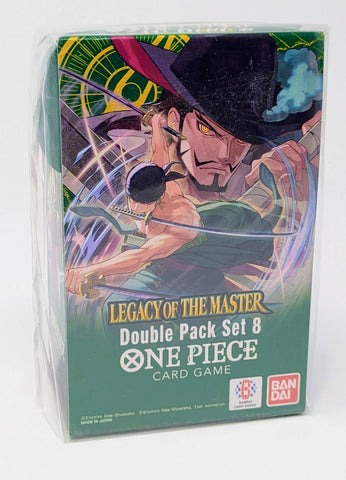 One Piece TCG Double Pack Set Legacy of the Master DP-08 New Sealed English