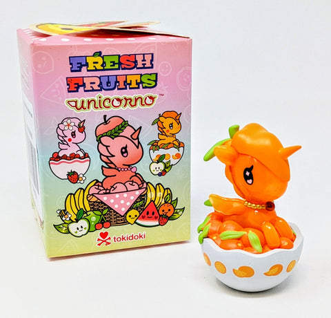 Tokidoki Fresh Fruits Unicorno Tangerina Open Blind Box Figure
