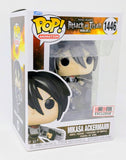 Funko POP! Attack on Titan Mikasa (Metallic) 1446 With Protector BBTS Exclusive