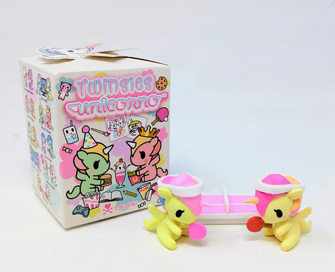 Tokidoki Twinsies Unicorno Ping & Pong Open Blind Box 1" Mini Figure Set