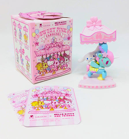 tokidoki Hello Kitty & Friends Cinnamoroll Sweet Pink Carousel Blind Box Figure