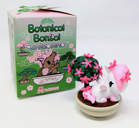 Tokidoki Botanical Bonsai Unicorno Pink Azalea Bonsai Open Blind Box 3" Figure