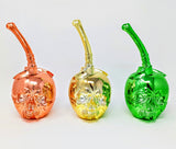 Pushead Sour Chrome Green Gold Bronze Medicom Sofubi Set with Header Cards