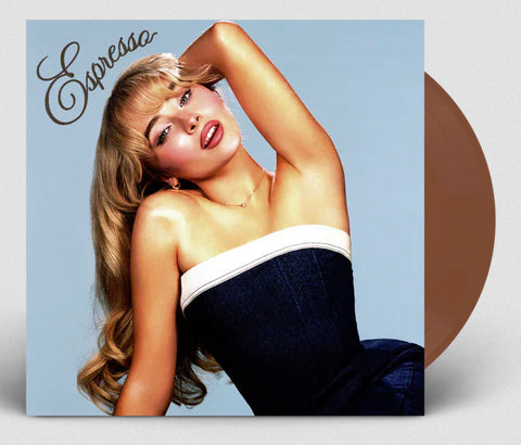 Sabrina Carpenter Espresso Chocolate Brown Colored 7" Vinyl Single