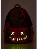 Loungefly Trick 'R Treat Sam Glow-In-The-Dark Halloween Mini Backpack New w/Tags
