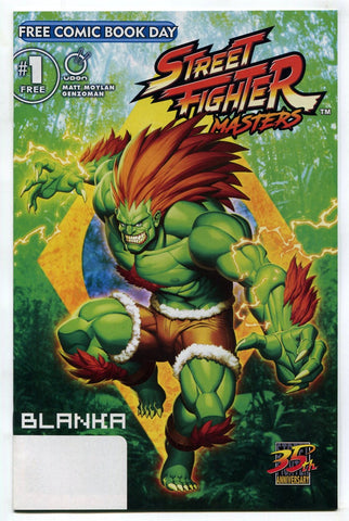 FCBD 2022 Street Fighter Masters Blanka #1 UDON Entertainment NM Unstamped