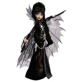 Monster High Doll Elvira Mistress of The Dark Collectible in Black Faux Leather