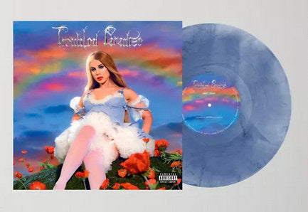 Slayyyter Troubled Paradise UO Exclusive Iridescent Blue Vinyl LP New Sealed
