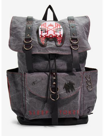Sleep Token Vessel Slouch Backpack Drawstring Laptop Sleeve Bag New with Tags
