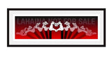 OG Slick My Heart Belongs to Hawaii Lahaina 12"x38" Signed Numbered Art Print