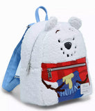 Loungefly Disney Winnie The Pooh Snowman Winter Mini Backpack & Wallet Set