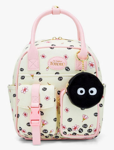 ghibli mini backpack Her Universe Studio Ghibli My Neighbor Totoro Soot Sprites Backpack w/ – redrum comics