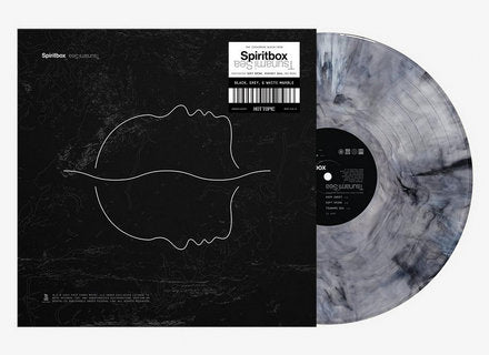 Spiritbox Tsunami Sea Grey Black White Marble Vinyl LP Hot Topic Exclusive New