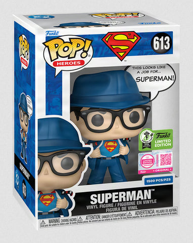 Funko Pop Superman ECCC 2026 Con Sticker Exclusive LE 1500 Presale + Protector