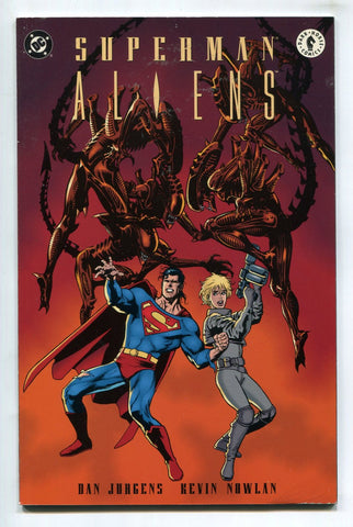 Superman Vs. Aliens # 2 VF/NM 1995 DC Dark Horse Comic Book