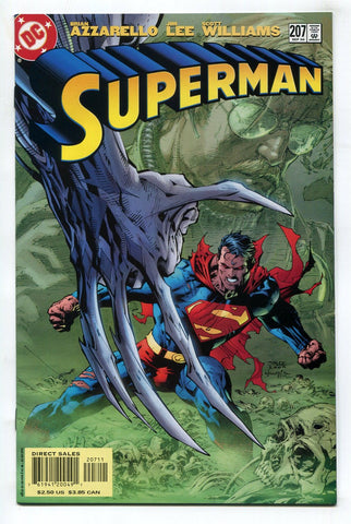 Superman #207 Jim Lee Cover and Art VF/NM DC Comics 2004