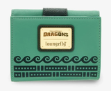 Loungefly How To Train Your Dragon Toothless Light Fury Backpack/Wallet Set NWT