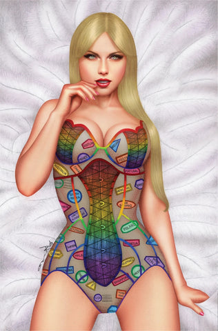Female Force TAYLOR SWIFT #2 NYCC Ruth Lucas Rainbow Virgin Cover LTD 250 NM