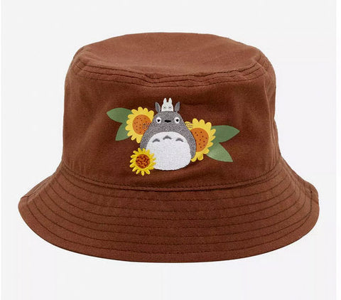 Studio Ghibli My Neighbor Totoro Sunflower Bucket Hat New with Tags