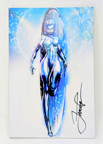 The Devils Deviants Jamie Tyndall Silver Surfer Shalla-Bal SDCC SIGNED Variant