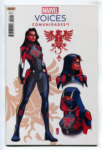 Marvel Voices Comunidades #1 Medina Design Variant 1st App & Cover Of Chimera NM