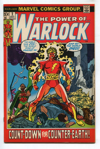 Power of WARLOCK #2 1972 Marvel VF High Grade MCU GOTG3 Key Kane Thomas