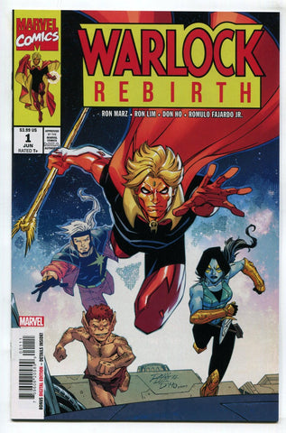 Warlock Rebirth #1 NM Ron Lim Main Cover A 1st Appearance Of Eve Warlock