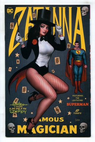 Superman #16 Nathan Szerdy SIGNED w/COA Zantana Variant NM DC Comics 2024