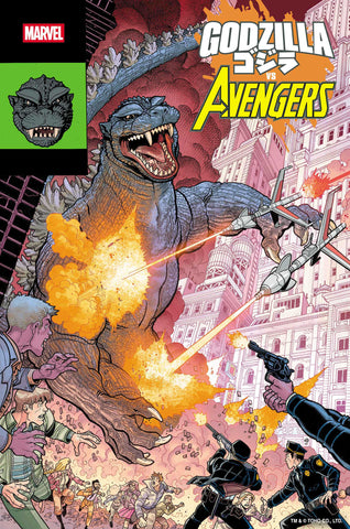 Godzilla vs. Avengers #1 Nick Bradshaw Monster Homage Variant NM Marvel 2025