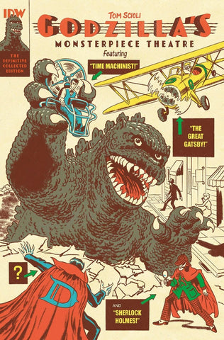 Godzilla's Monsterpiece Theatre #1 Cover A Tom Scioli IDW 2025 NM  HTF