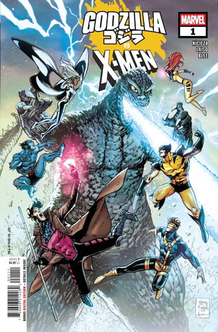 Godzilla Vs X-Men #1 Marvel Comics 2025 Cover A Tony Daniels NM