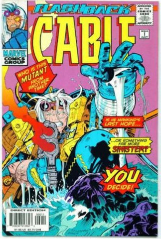 Cable Minus #1 Marvel Comics Flashback Apocalypse X-Men - redrum comics