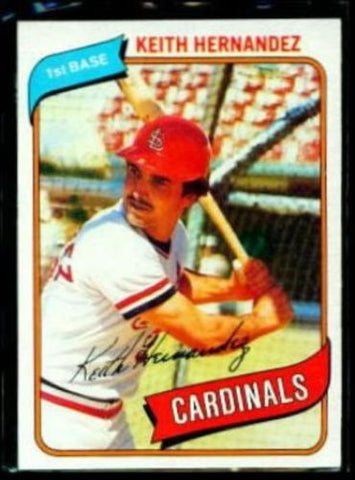 1980 Topps Keith Hernandez Cardinals #321 MINT - redrum comics
